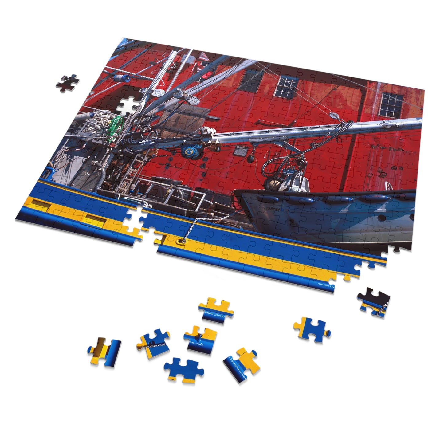 Fishing Boat Jigsaw Puzzle (30, 110, 252, 500,1000-Piece)