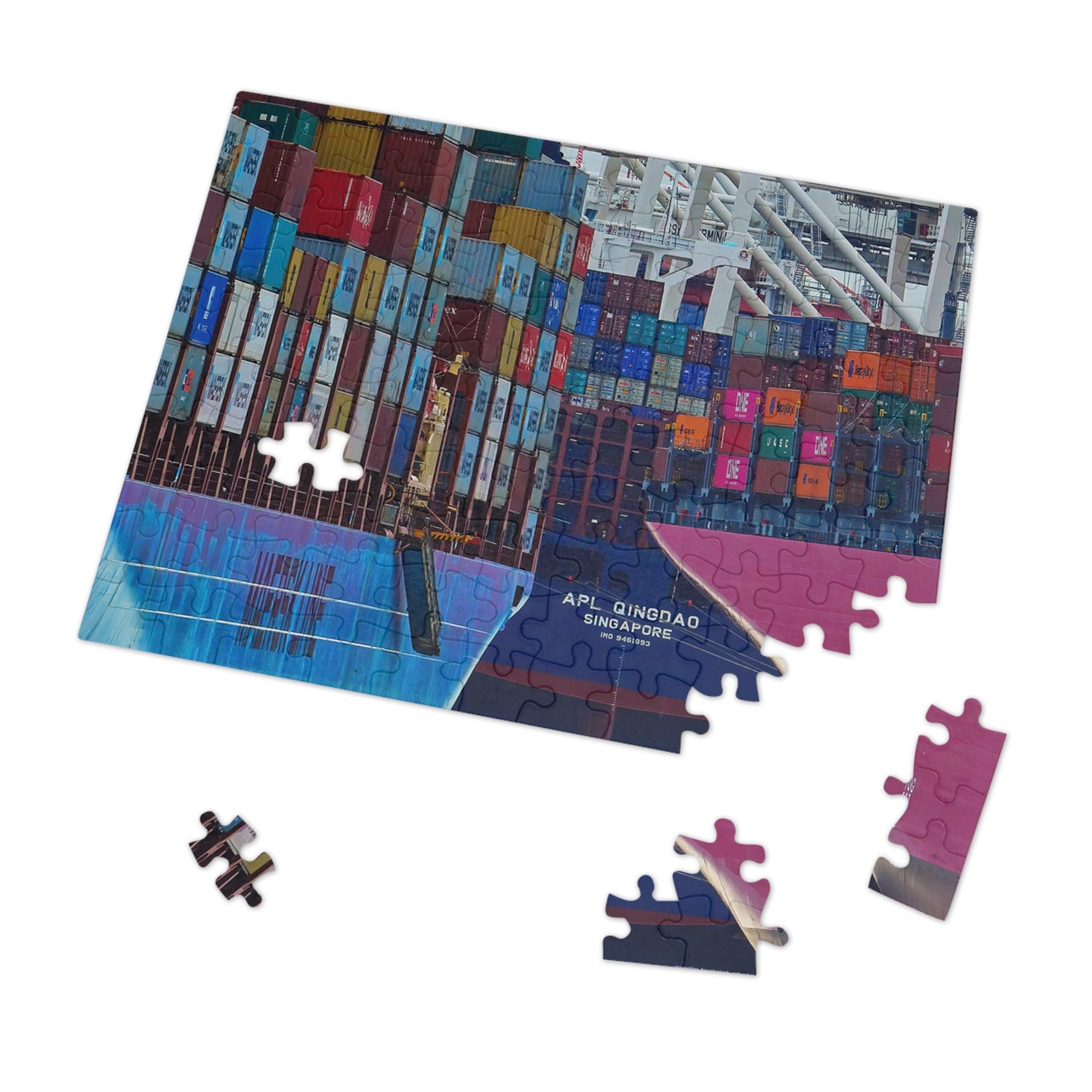 Container Conundrum Jigsaw Puzzle (30, 110, 252, 500,1000-Piece)