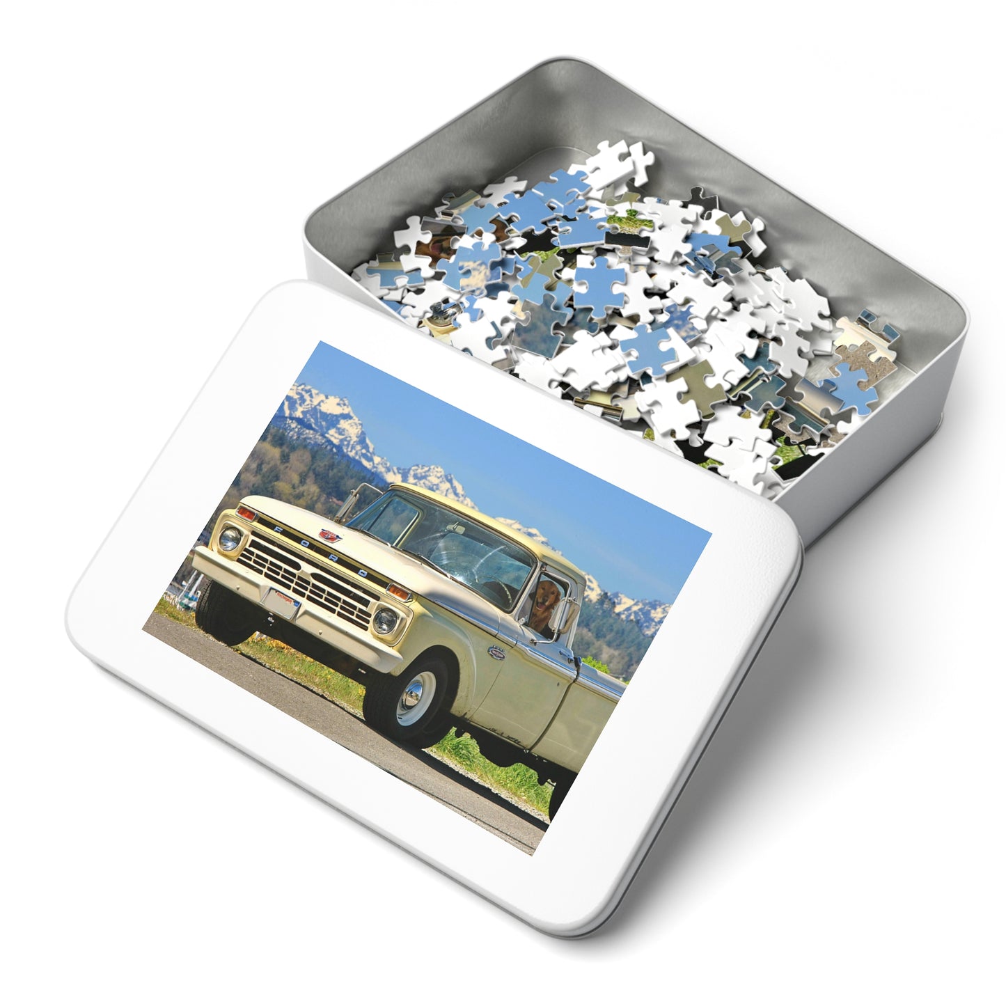 Retro Ride Jigsaw Puzzle (30, 110, 252, 500,1000-Piece)