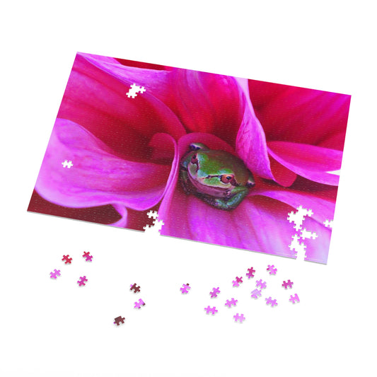 Tree Frog Jigsaw Puzzle (30, 110, 252, 500,1000-Piece)