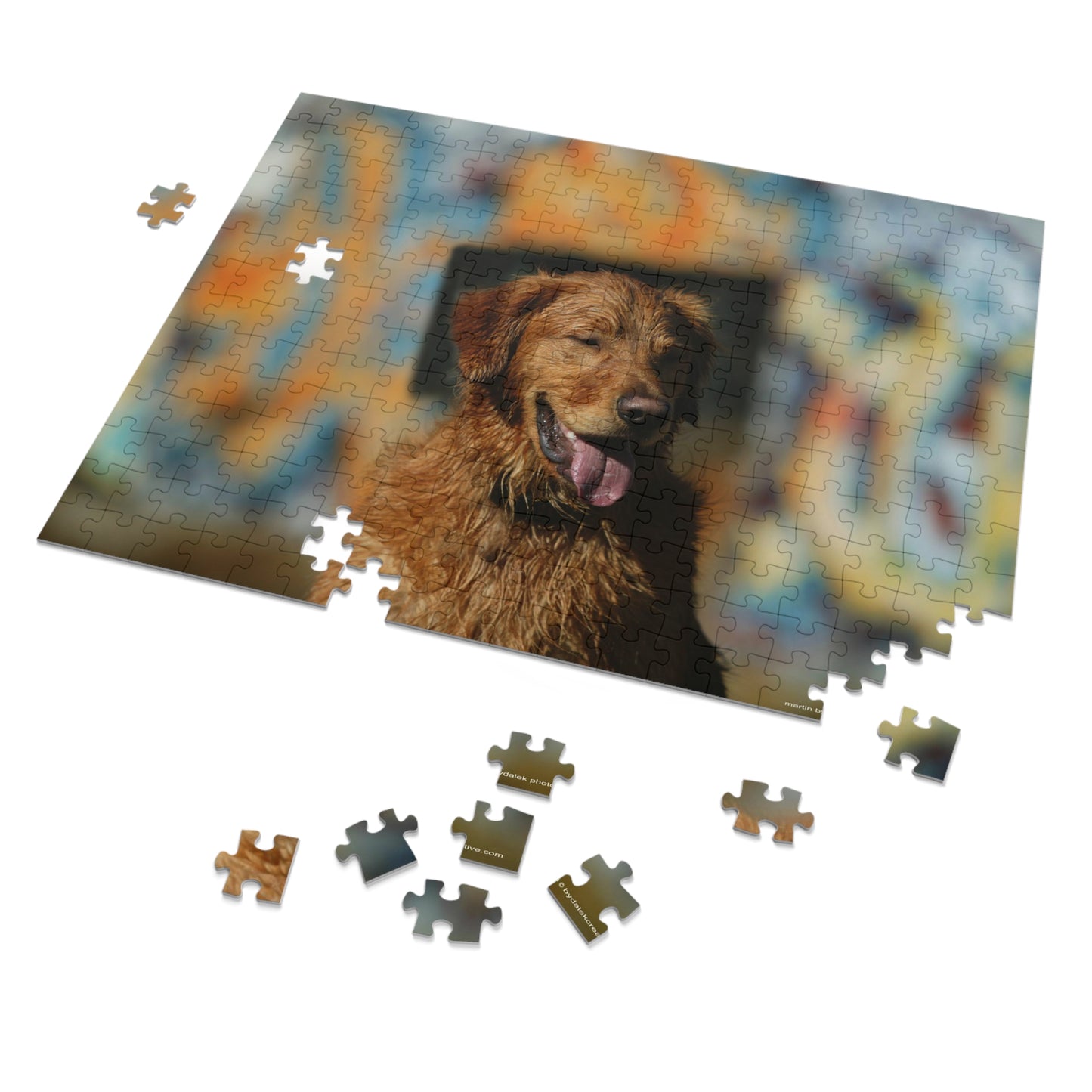 Splashy Gold Jigsaw Puzzle (30, 110, 252, 500,1000-Piece)