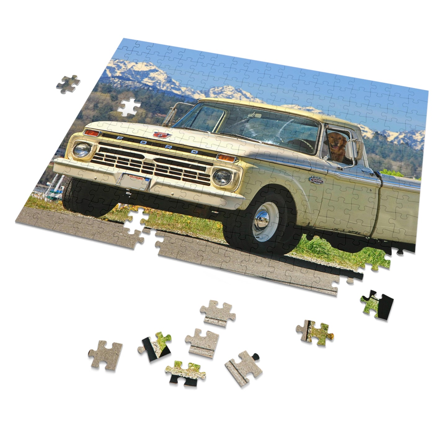 Retro Ride Jigsaw Puzzle (30, 110, 252, 500,1000-Piece)