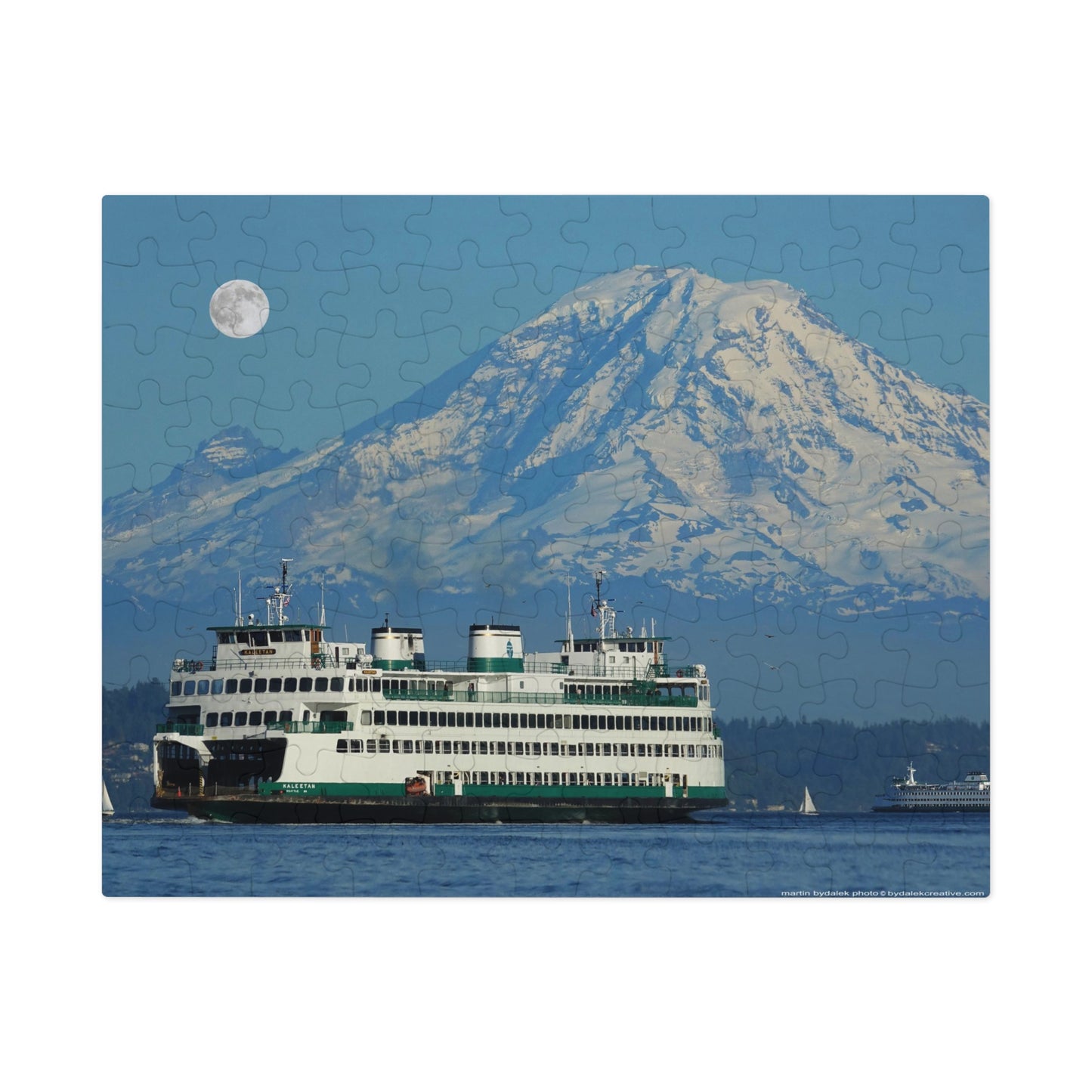 Maritime Marvel and Majestic Peak Jigsaw Puzzle (30, 110, 252, 500,1000-Piece)