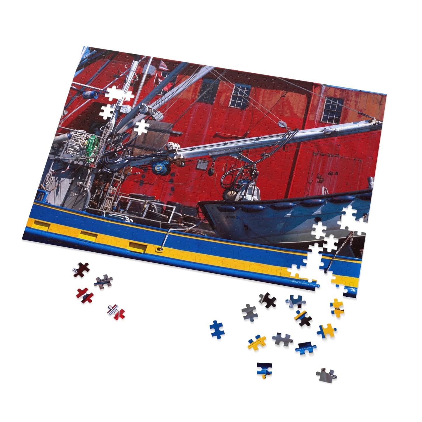 Fishing Boat Jigsaw Puzzle (30, 110, 252, 500,1000-Piece)