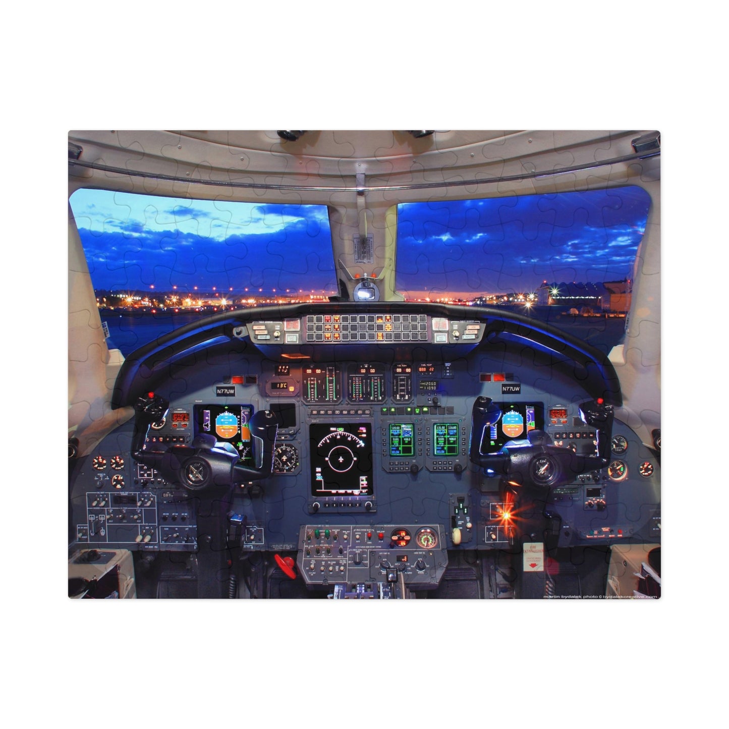 Cockpit Conundrum Jigsaw Puzzle (30, 110, 252, 500,1000-Piece)