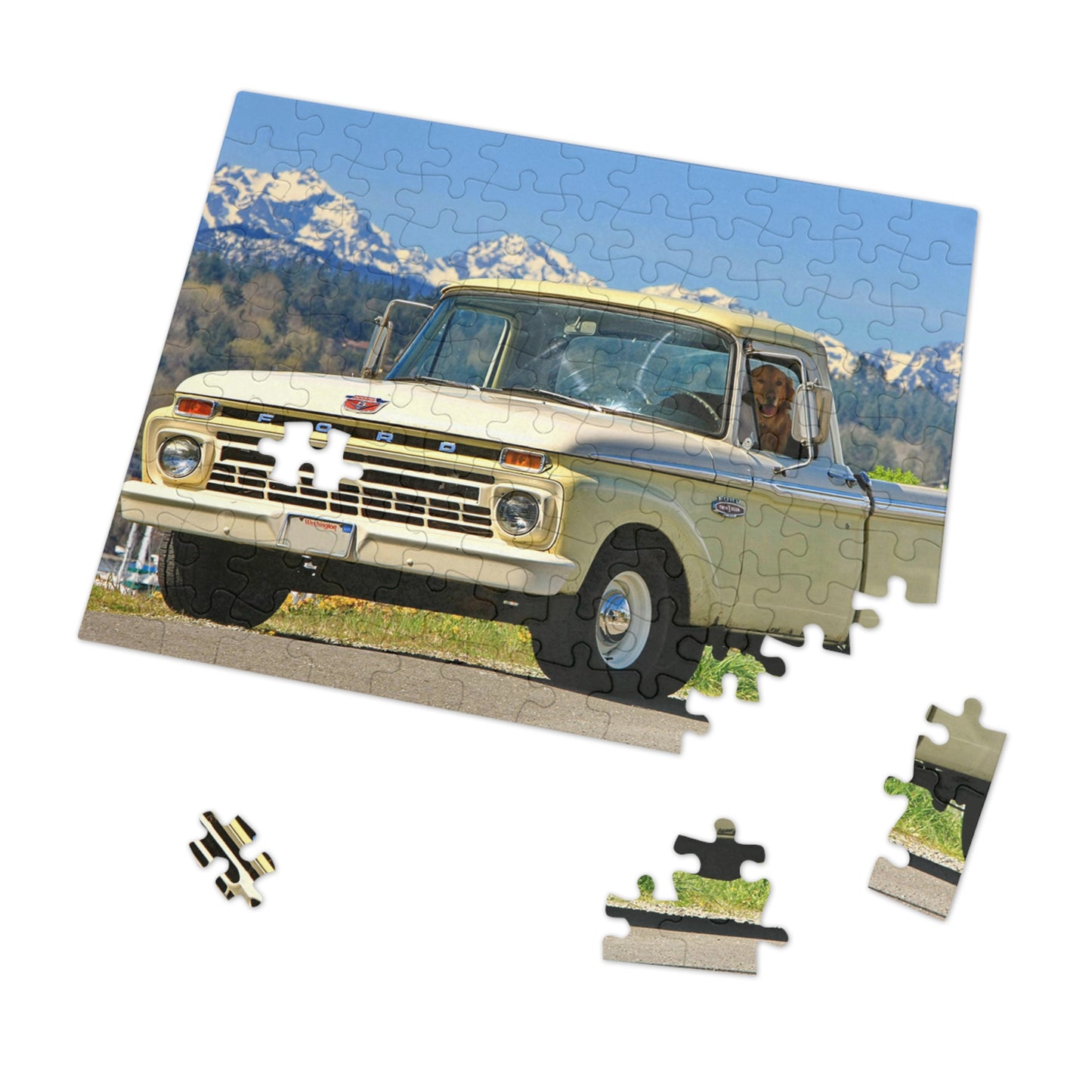 Retro Ride Jigsaw Puzzle (30, 110, 252, 500,1000-Piece)