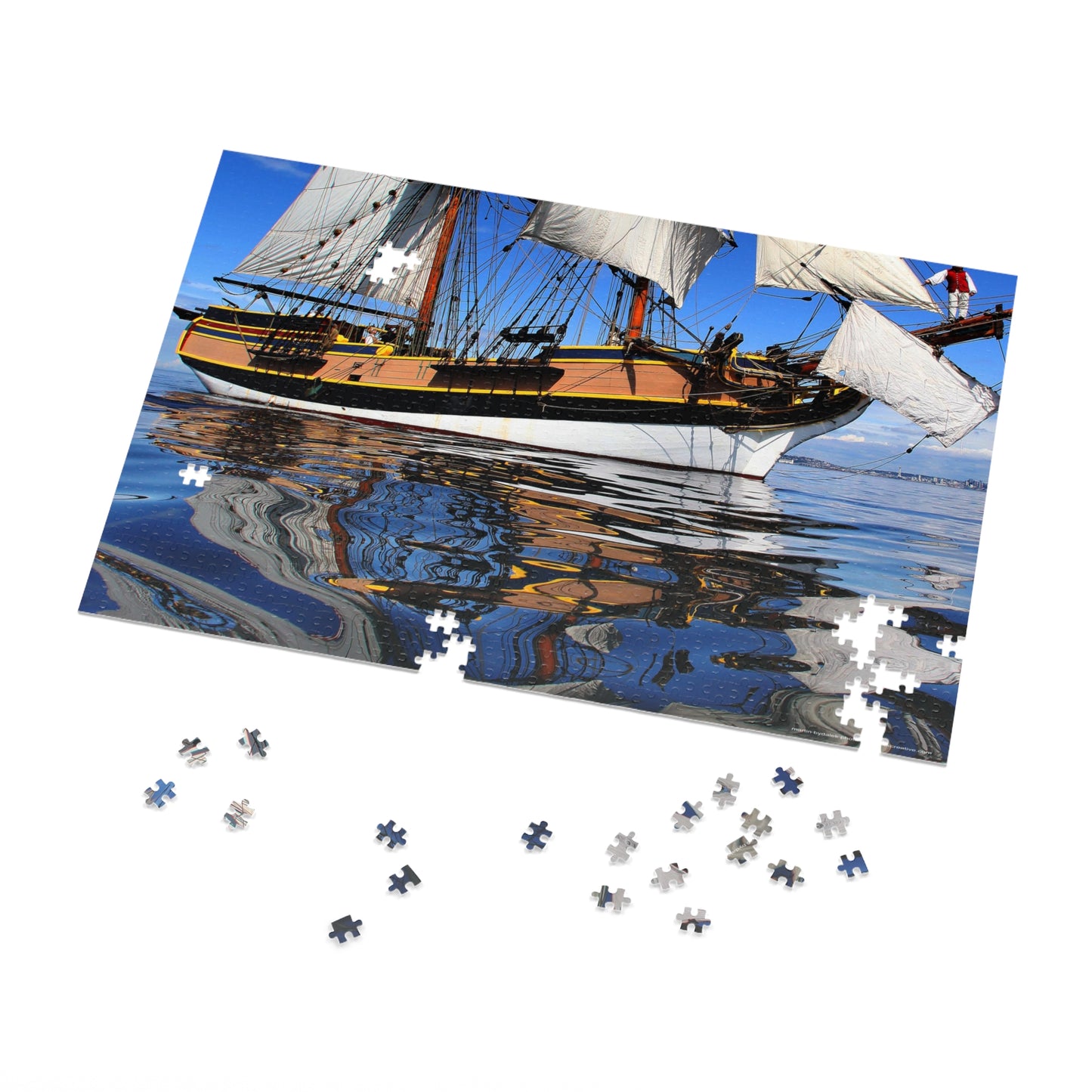 Reflecting Elegance Jigsaw Puzzle (30, 110, 252, 500,1000-Piece)