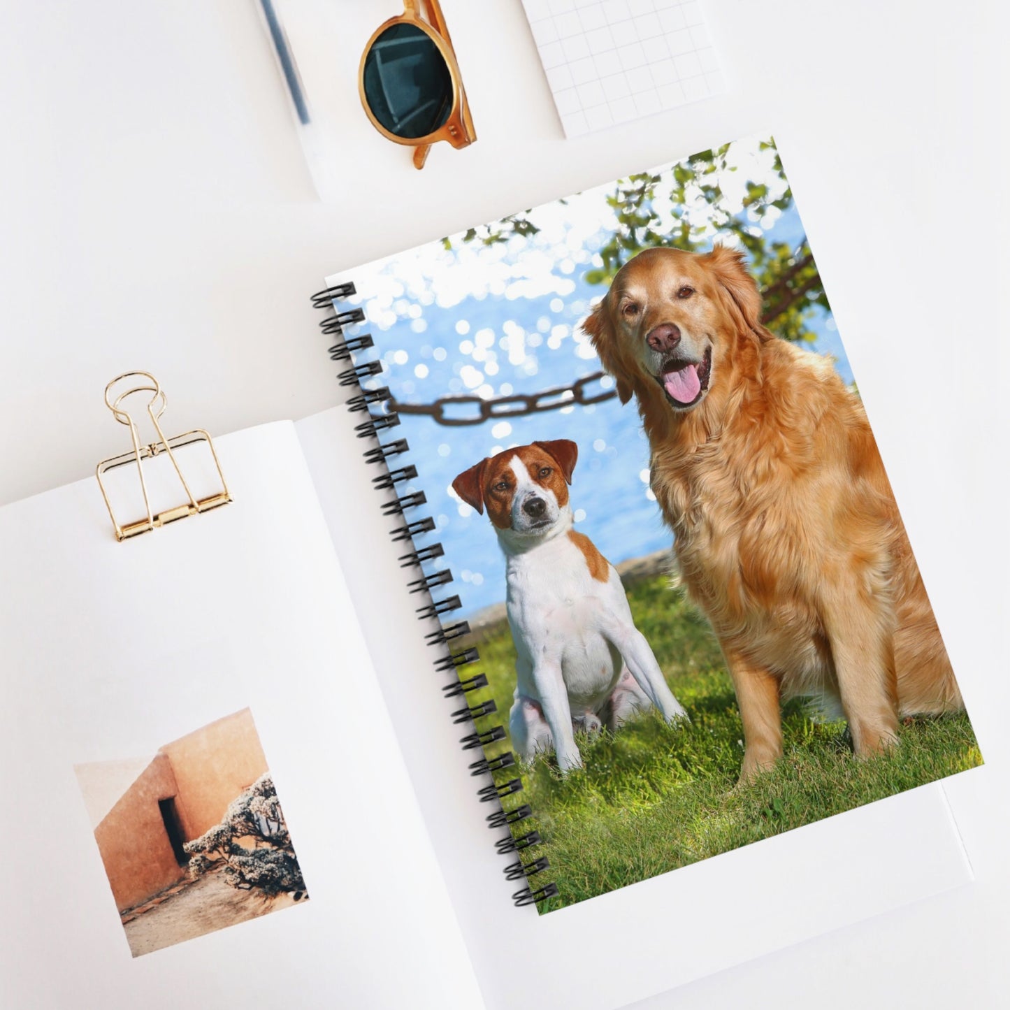 Canine Companions Spiral Notebook - Ruled Line