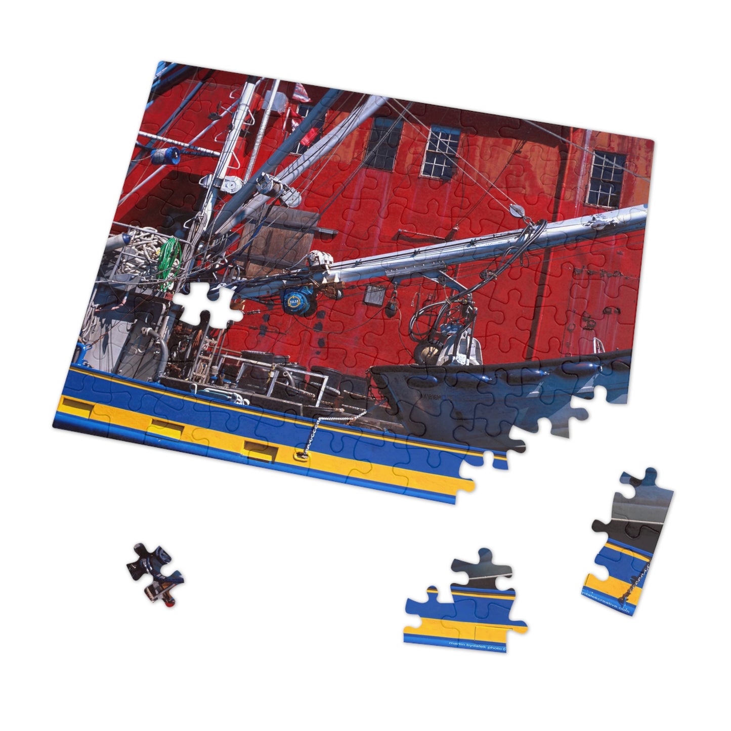 Fishing Boat Jigsaw Puzzle (30, 110, 252, 500,1000-Piece)